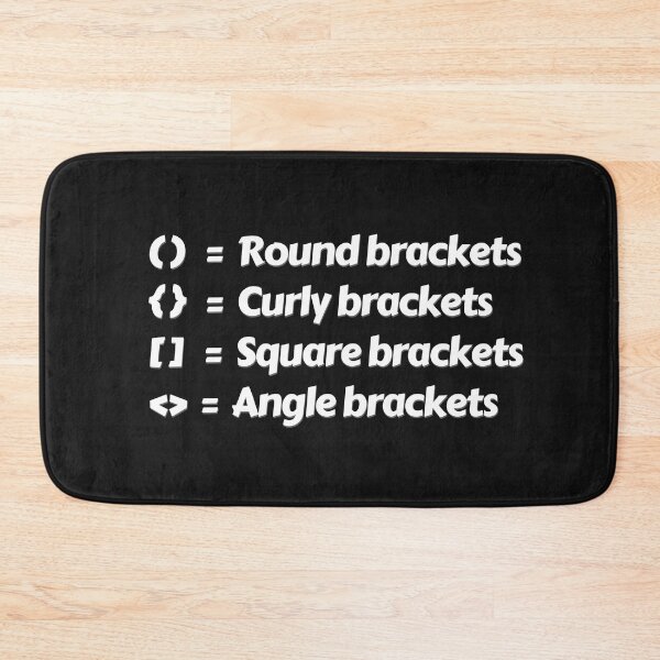 Item preview, Programming Brackets-Programming Language for coder,software engineer designed and sold by cookiemasterpj.