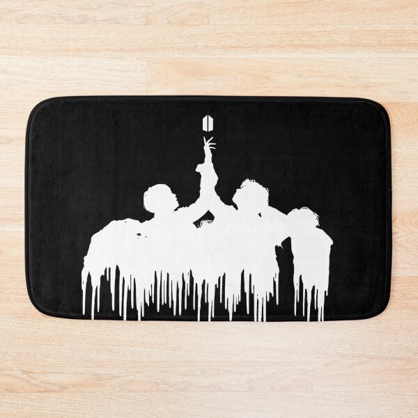 Item preview, BTS Fake Love melting silhouette (white) | Army | Kpop | RM, Suga, Jin, Jimin, J-Hope, Jungkook, V designed and sold by Vane22april.