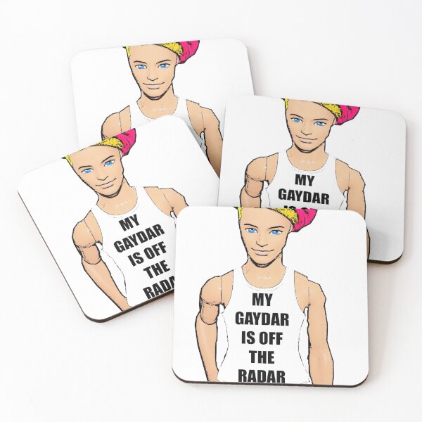 Item preview, My Gaydar is off the Radar! Funny Queer Art! designed and sold by loveplasticpam.