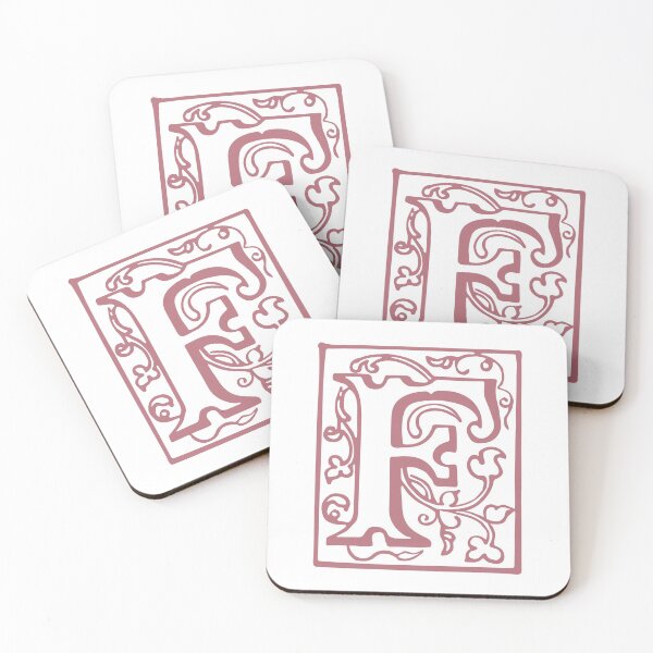Item preview, Vintage Letter F Rose Gold designed and sold by yourscotborders.