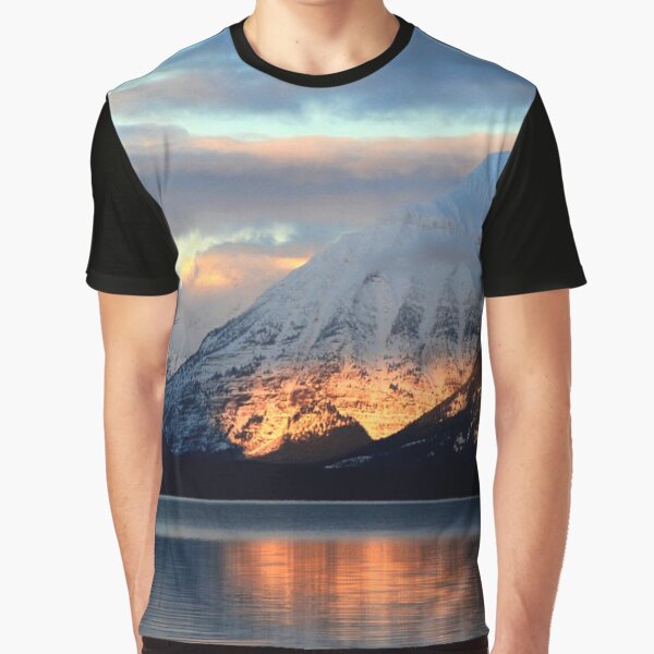 Lake McDonald, Glacier National Park, Wyoming Graphic T-Shirt