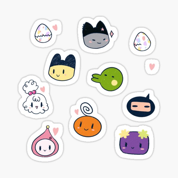 Tamagotchi Sticker Pack by Ortolana Clare Sticker