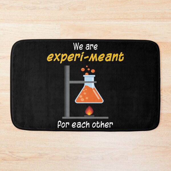 Item preview, We are EXPERI-MEANT for each other - Science Pun for Couples designed and sold by Magic-Moon.
