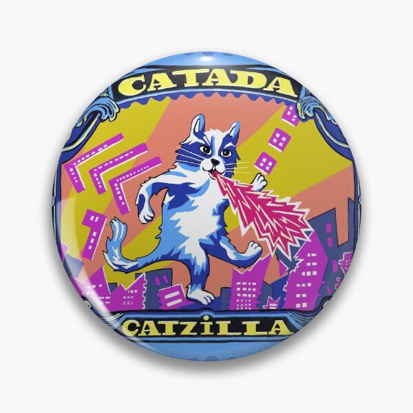 Item preview, Catzilla - strong fire-breathing cat designed and sold by Magicplants.