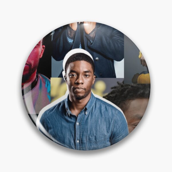 Item preview, Chadwick Boseman designed and sold by FanArtCollages.