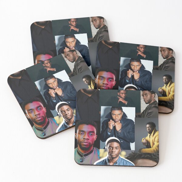 Item preview, Chadwick Boseman designed and sold by FanArtCollages.