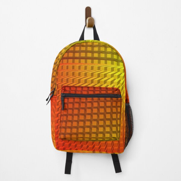 Item preview, Orange Yellow Blocked Pattern Design designed and sold by parallessmerch.