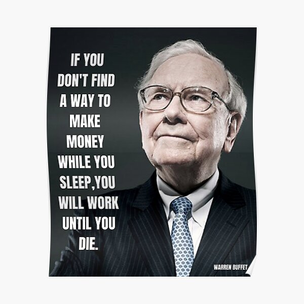 Warren Buffet Posters Redbubble