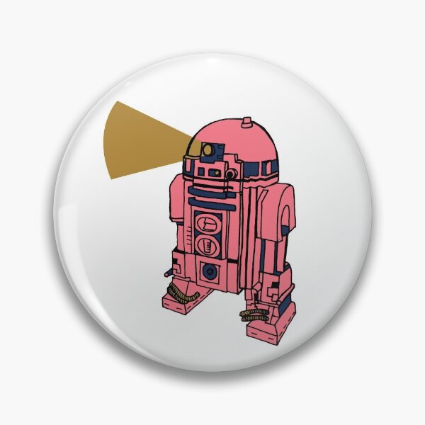 Item preview, droid the pink robot designed and sold by Karen Brunat.