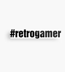 Retrogamer Hashtag Metal Print