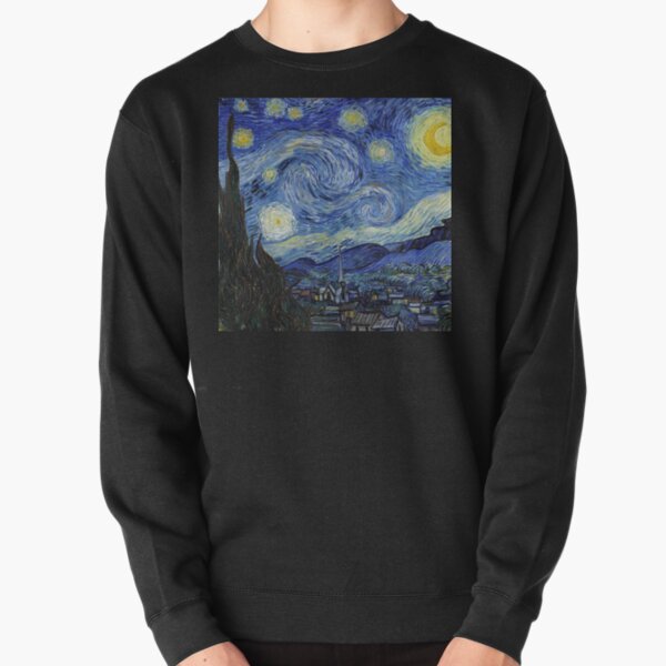 Starry Night - Vincent Van Gogh Pullover Sweatshirt