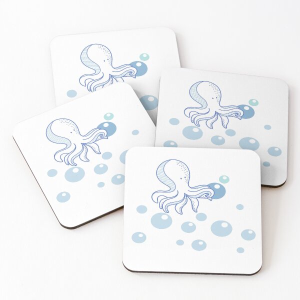 Item preview, Minimal octopus designed and sold by amanikafrawy.