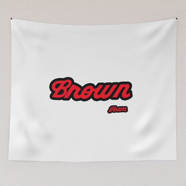 Item preview, Brown Team (red) designed and sold by thailetters.