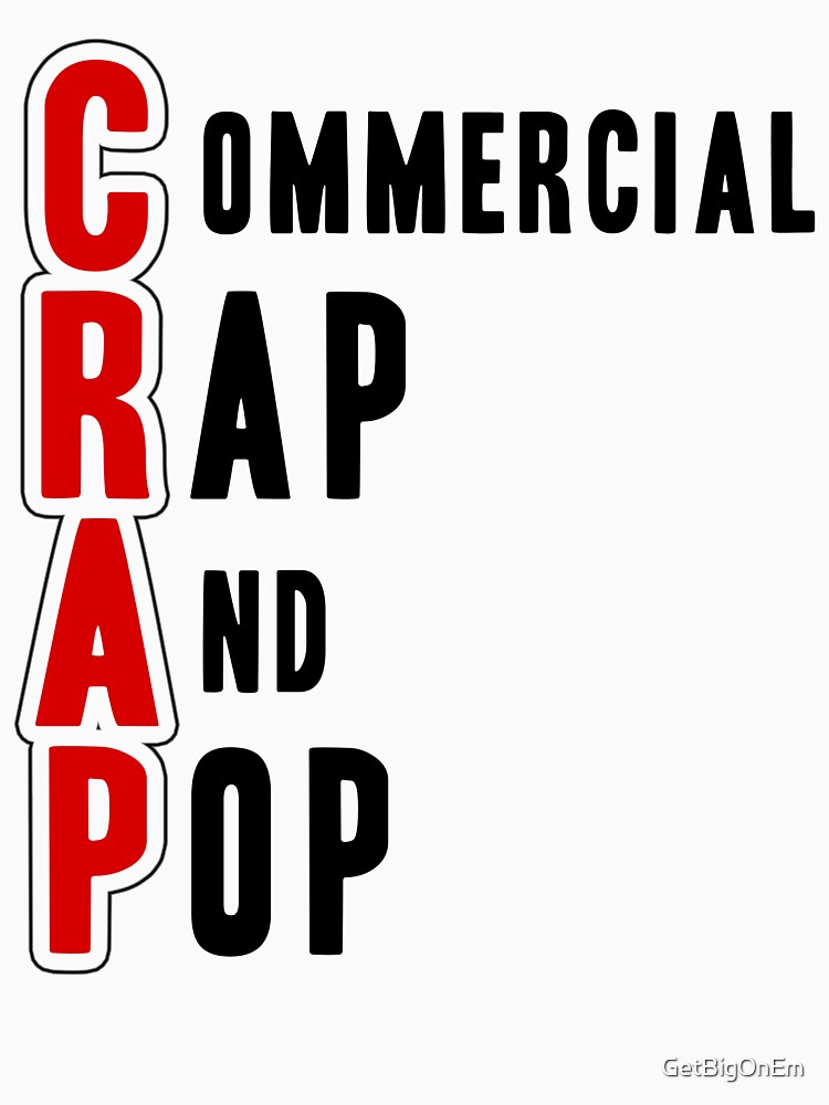 CRAP - Black by GetBigOnEm