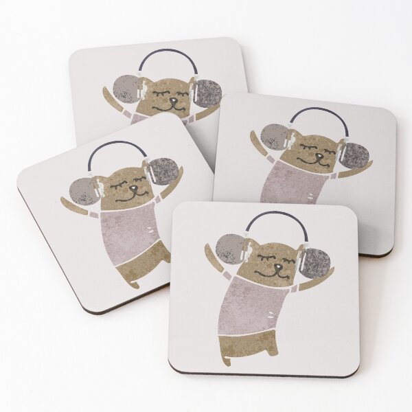 Item preview,  AKG headphones with Cute Dog  designed and sold by garhoud.