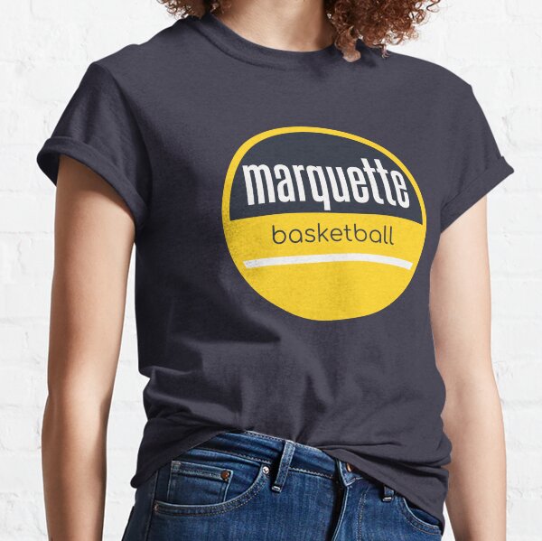 Marquette University Jordan Basketball Jersey Tee Heather