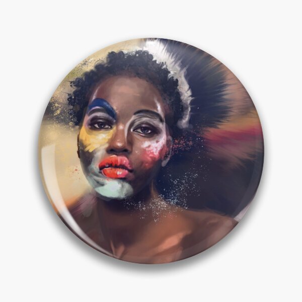 Item preview, Adut Akech Painting designed and sold by NoCollarFenneko.