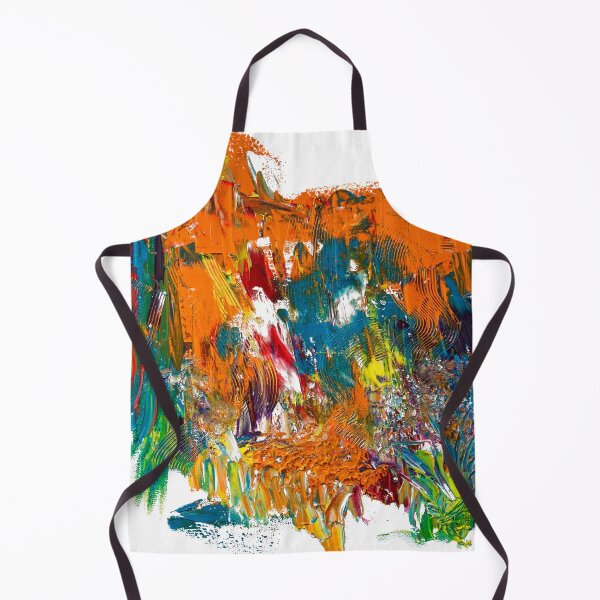 Item preview, Palo Duro - a Vibrant Abstract Oil Painting designed and sold by KarenRHarris.