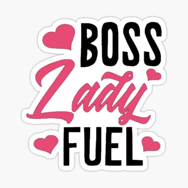Item preview, Boss Lady Fuel Black designed and sold by JRM Tees & More Store.