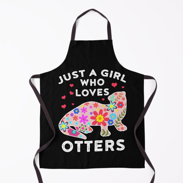 Item preview, Sea Otter Shirt Girls Sea Otter Gift Women Flowers Otter designed and sold by DSWShirts.