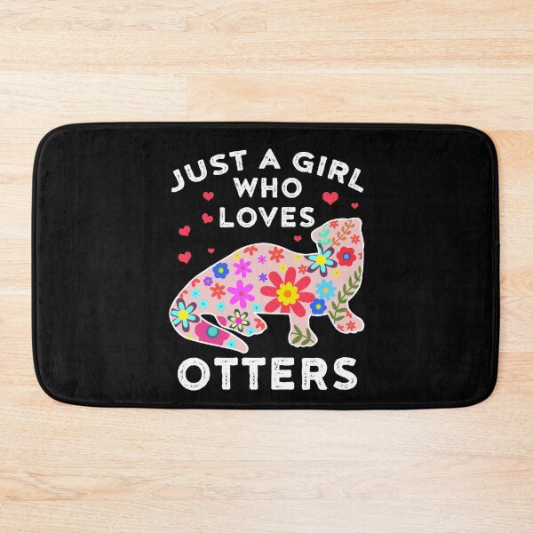 Item preview, Sea Otter Shirt Girls Sea Otter Gift Women Flowers Otter designed and sold by DSWShirts.
