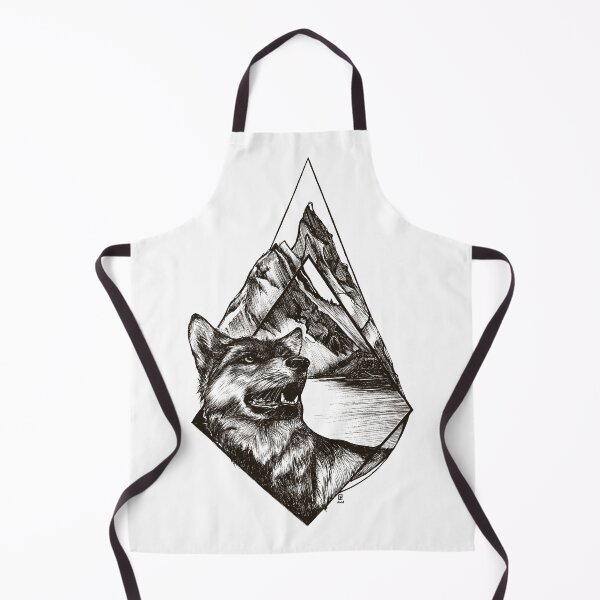 Item preview, Wolf in Alpin Mountains designed and sold by camarocaro.