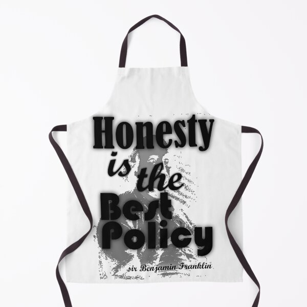 Item preview, Honesty is the best policy - Benjamin Franklin designed and sold by SueSakpal.