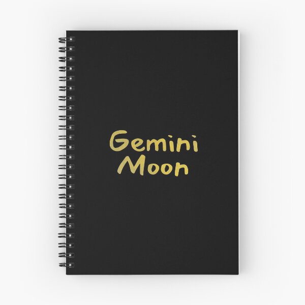 Item preview, Gemini Moon Text Yellow designed and sold by leomooncreates.