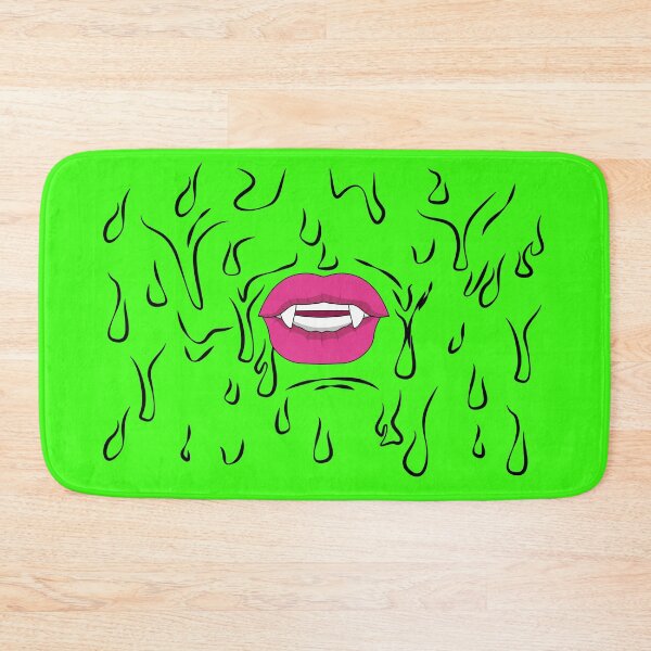 Item preview, vampire evil mouth face melting vampire lips zombie halloween designed and sold by zerobatt.