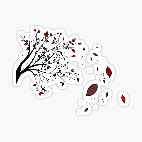 Item preview, Falling leaves designed and sold by Chino20.
