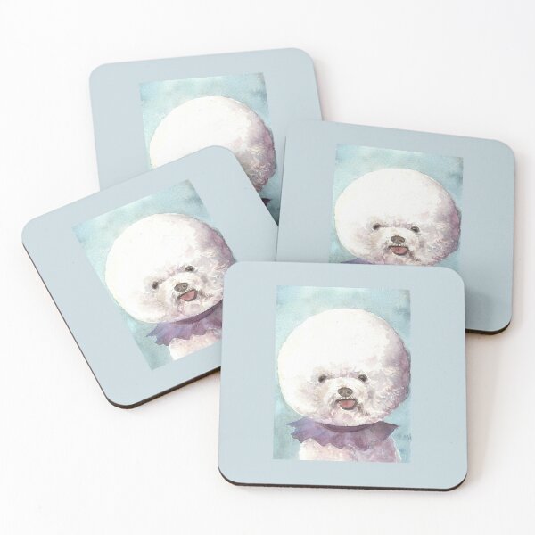 Item preview, Happy bichon ready for a haircut designed and sold by gloriaC CREATE.