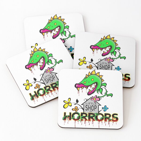 Item preview, Little Shop of Horrors Logo Square designed and sold by MTSOCIETYBER.