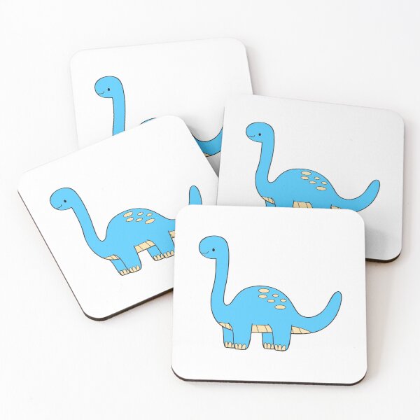 Item preview, Cute kid blue dinosaur designed and sold by Catcrea.