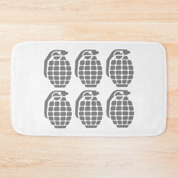 Item preview, Grenades Grid Grey designed and sold by ArtofDissent.