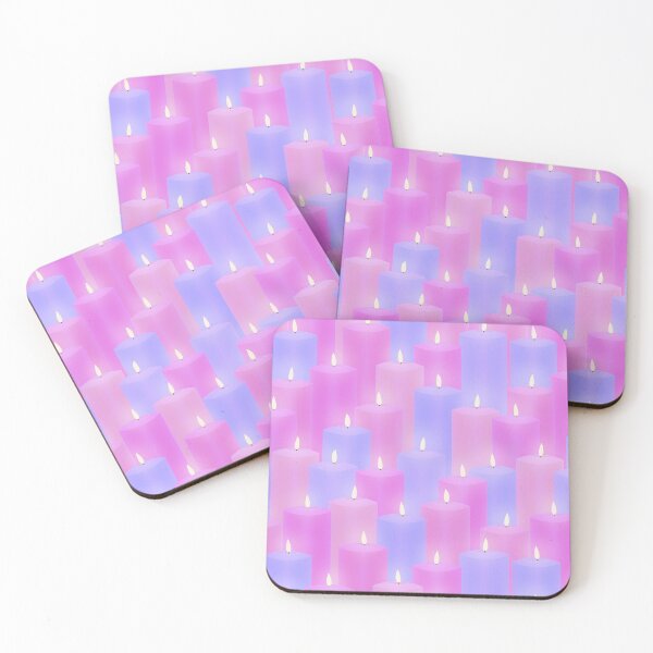 Item preview, Candles in Pink & Purple designed and sold by The Wellington Boot.
