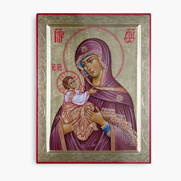 Mother of God of Jerusalem Metal Print