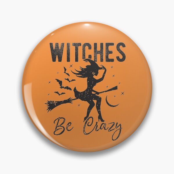 Item preview, Witches Be Crazy Halloween Quote Funny Witch Flying Broom Costume  designed and sold by alenaz.