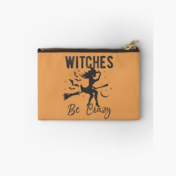 Item preview, Witches Be Crazy Halloween Quote Funny Witch Flying Broom Costume  designed and sold by alenaz.