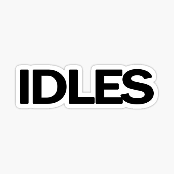 IDLES Sticker