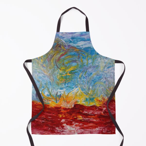 Item preview, Genesis - Vibrant Colorful Abstract Art Representing a Visceral Beginning designed and sold by KarenRHarris.