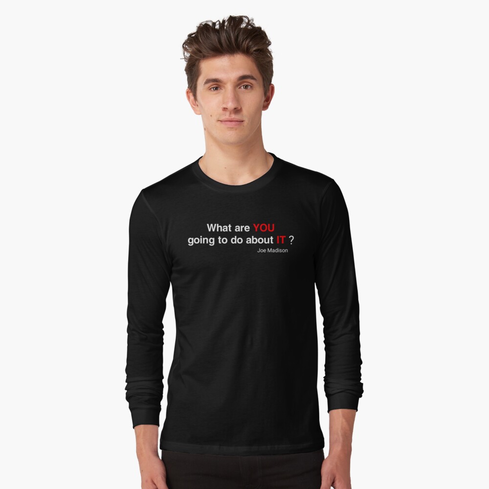 Joe Madison T Shirts 2020 - What Are You Going to Do About It ? T Shirt 2020 Essential T-Shirt | Redbubble