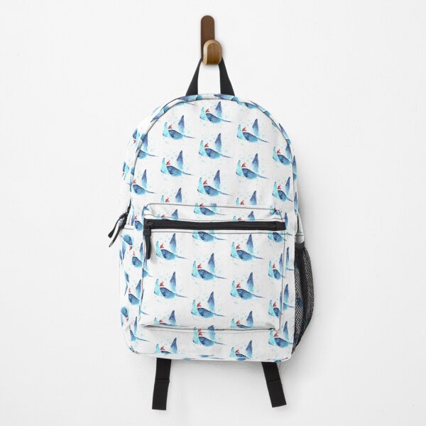 Item preview, Watercolor Manta Ray with Santa Hat designed and sold by Playful Pixel Designs.