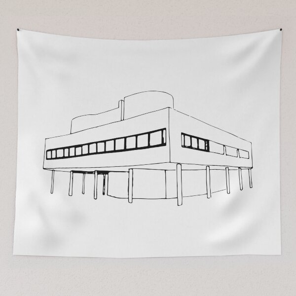 Item preview, Villa Savoye - Le Corbusier  designed and sold by TinyTreeHugger.