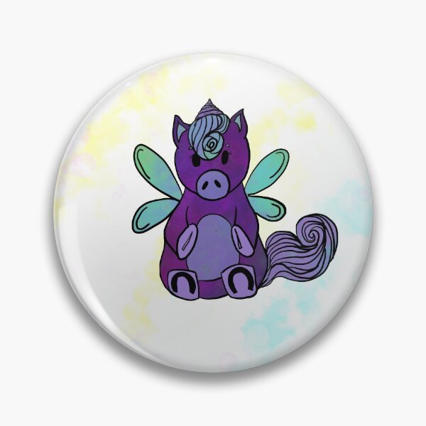 Item preview, Baby Unicorn Takes Flight designed and sold by jessieartsdaily.