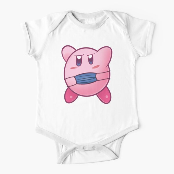 Cute Kirby Baby One Piece By Mysticmusician Redbubble