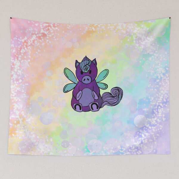 Item preview, Baby Unicorn Takes Flight designed and sold by jessieartsdaily.