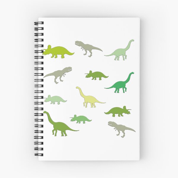 Item preview, silouhettes dinosaur pattern designed and sold by Catcrea.