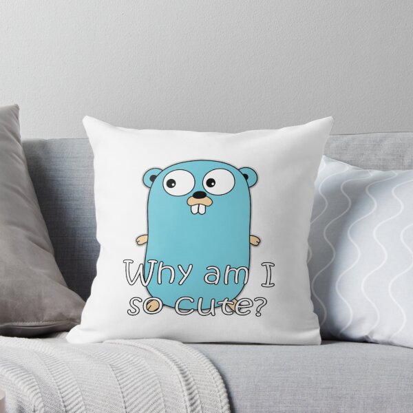 Item preview, Go Lang - Why am I so cute? designed and sold by codingpotato.