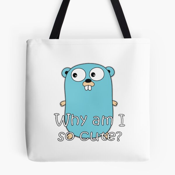 Item preview, Go Lang - Why am I so cute? designed and sold by codingpotato.