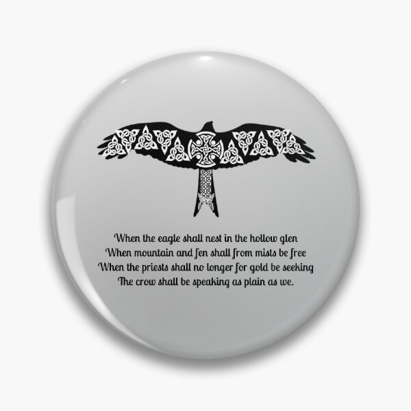 Item preview,  Celtic Irish Knots Ireland Pride Gaelic Quotes When The Eagle Shall Nest designed and sold by TopTeeShop.